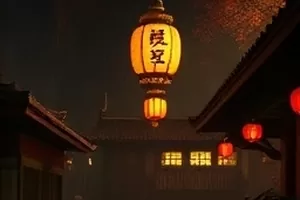 《青瓦巷口》清晨巷子早点摊与自行车封面